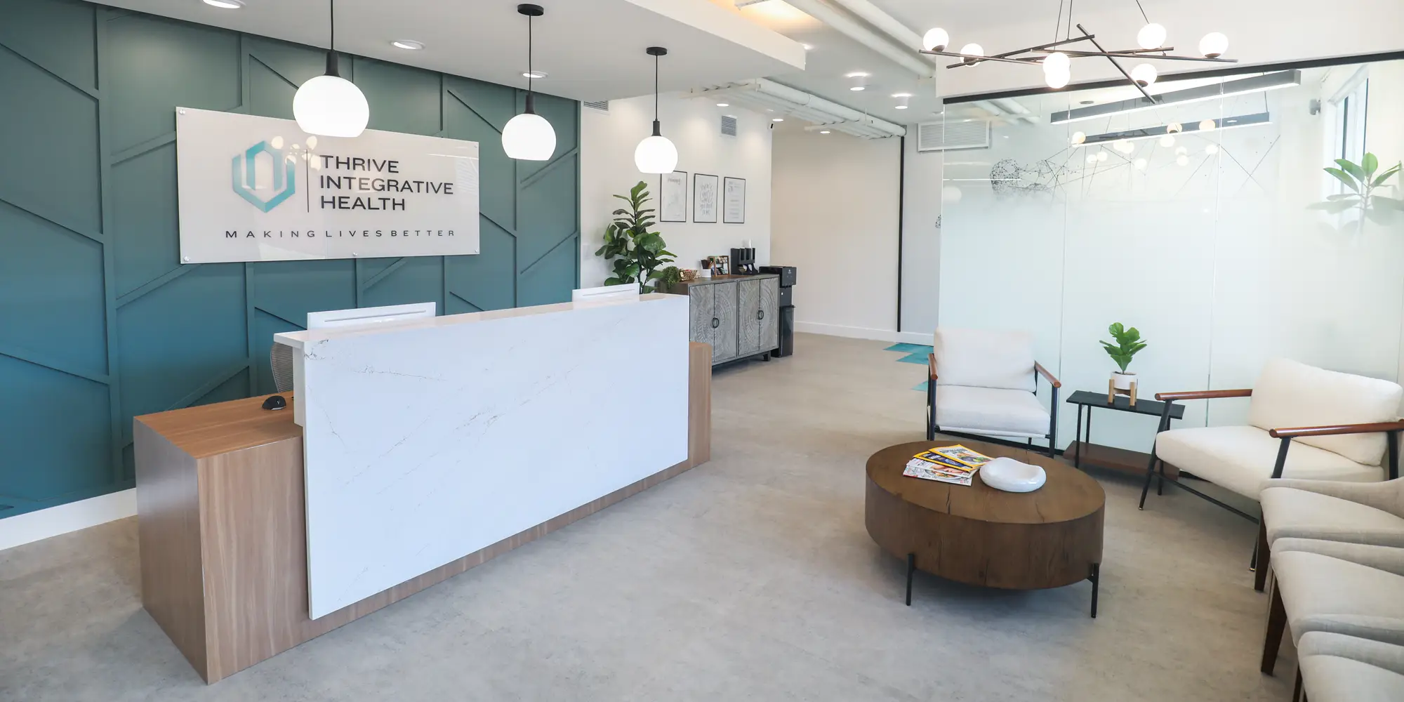 Chiropractic Springfield VA Front Desk &amp; Lobby